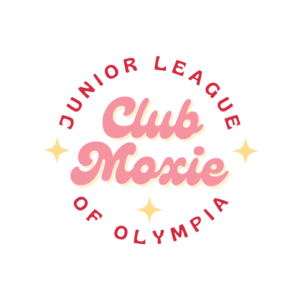 Club Moxie logo by Junior League of Olympia